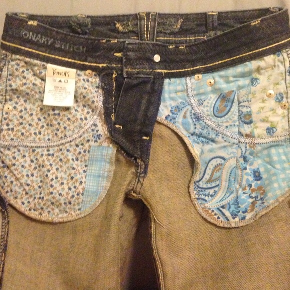 Yanük Six Pocket Dark Glamour Wash Denim size 23 - Picture 4 of 4