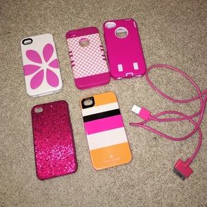 iPhone 4/4S case BUNDLE !!
