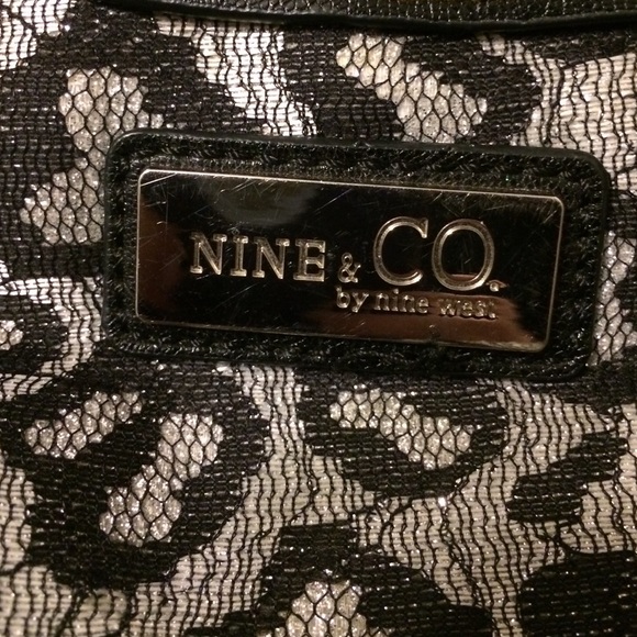 Black & Silver Cheetah Print Purse - Picture 2 of 3