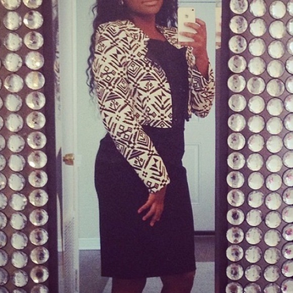 Black & White Blazer