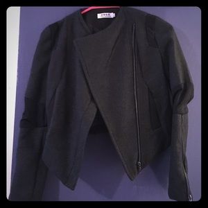 Sleek "rocker" black jacket