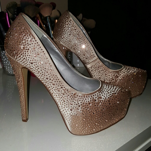 Rose Gold stilletos