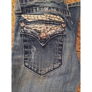Girls size 14 MISS ME JEANS