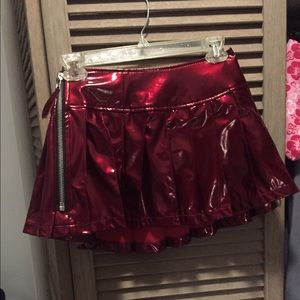 Lip service mini skirt