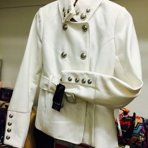 Brand New Black Rivet Coat.