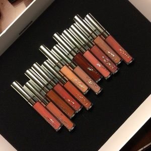 12 Unused Colourpop Matte liquid Lipsticks.
