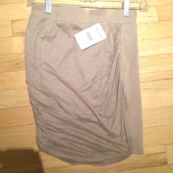 Free People Taupe Skirt