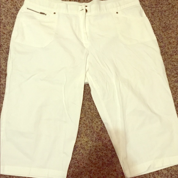Knee length shorts- plus size