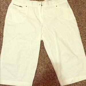 Knee length shorts- plus size