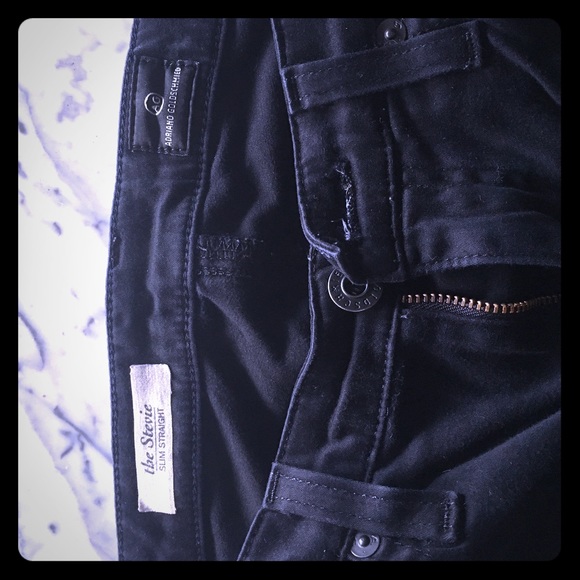 Adriano Goldschmeid Stevie straight leg black pant