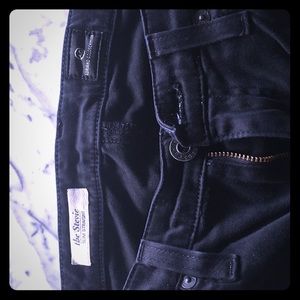 Adriano Goldschmeid Stevie straight leg black pant