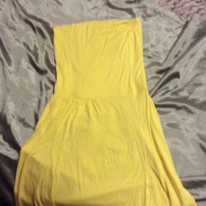Yellow skirt