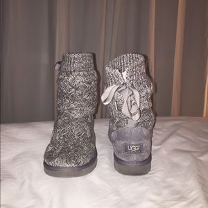 UGG Isla knit boots
