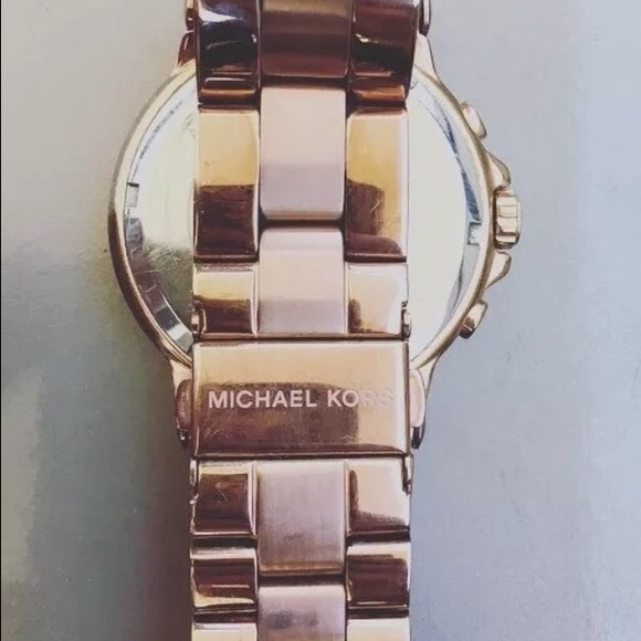 Michael Kors Rose Gold Chronograph Watch
