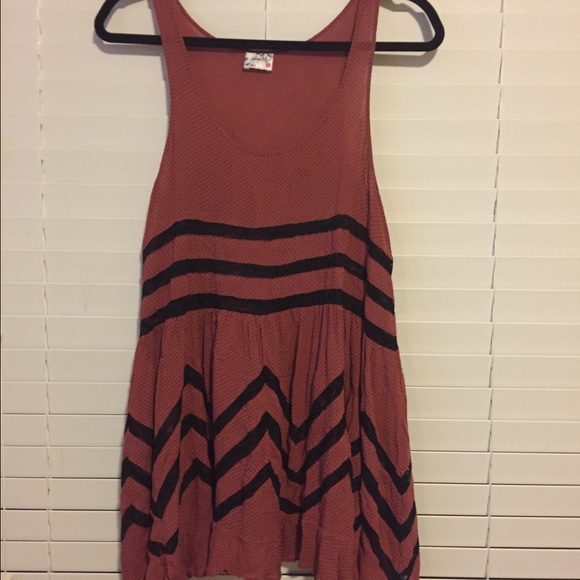 Free People Dresses & Skirts - Free People Voile and Lace Trapeze Dress