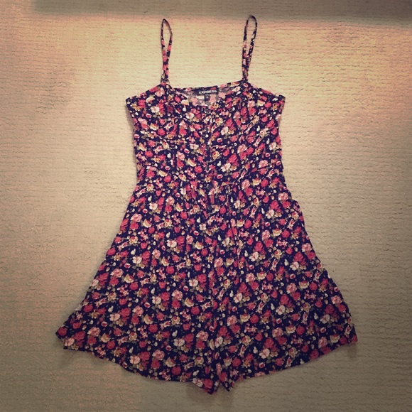 Express floral romper
