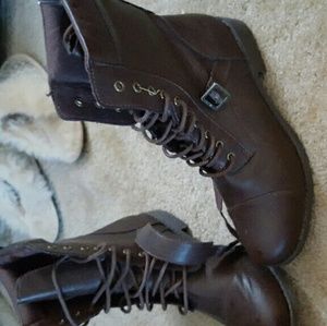 Brown boots. Never worn!