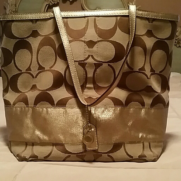 Authentic Coach Tote