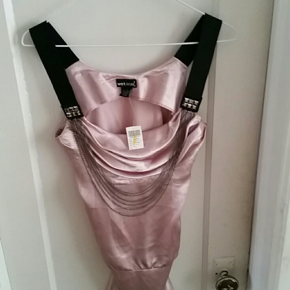 dressy tank silk top - Picture 1 of 1