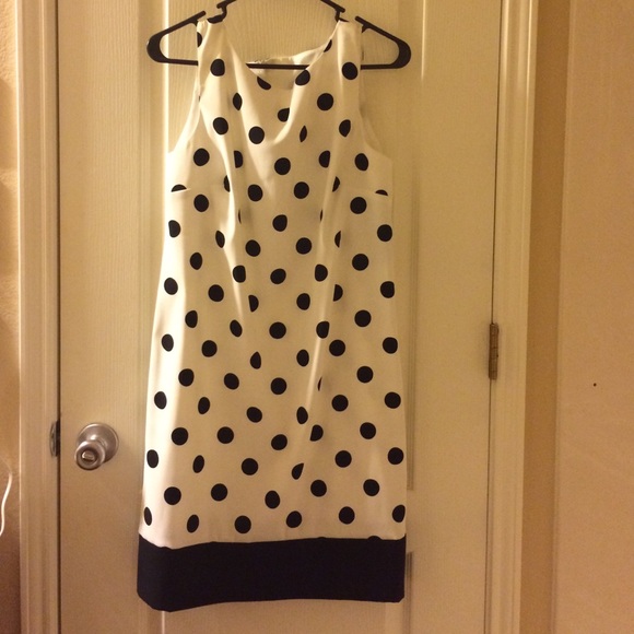 Black and white dress