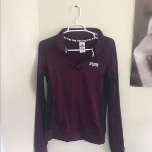 Unlimited VS pink half zip