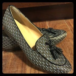 Barely used J Crew tasseled loafers