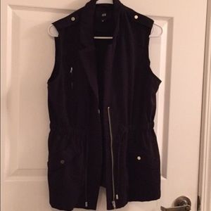 Sleeveless Moto Waistcoat
