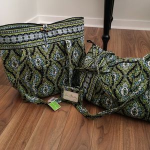Vera Bradley travel set
