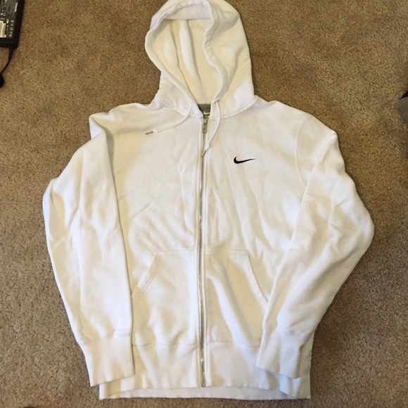 Nike white sweatshirt