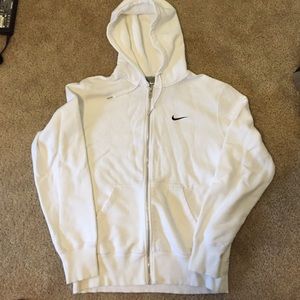 Nike white sweatshirt
