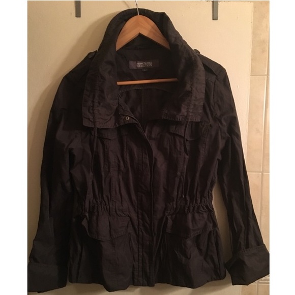 Hunter green jacket.