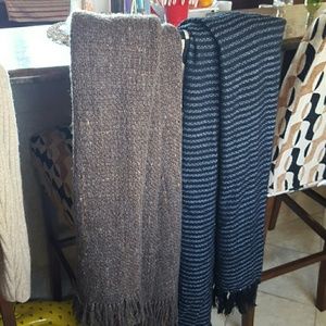 Winter scarves..wool and both extra long!