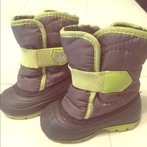 Kamik snow boots toddler size 5