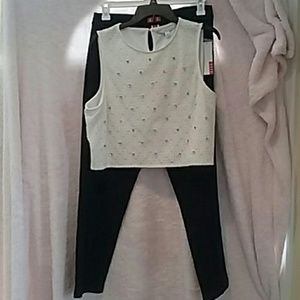 Nwot Lauren Conrad top, NWT Elle Pants
