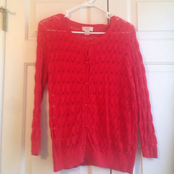 Orange top by Ann Taylor
