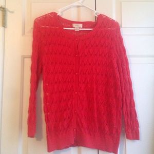 Orange top by Ann Taylor