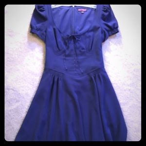 Betsey Johnson navy blue dress