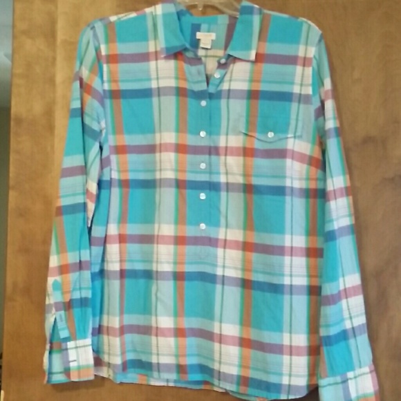 JCrew 3/4 button down