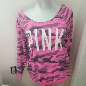 Victoria's Secret Pink camouflage top