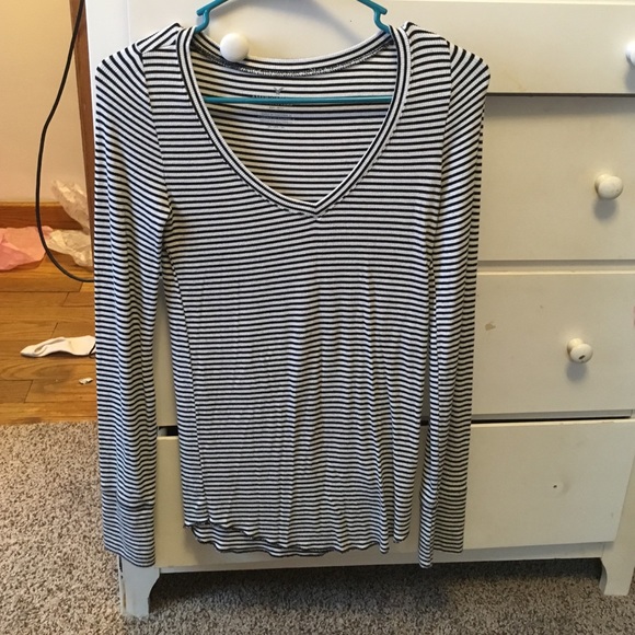 Black & White Striped Shirt