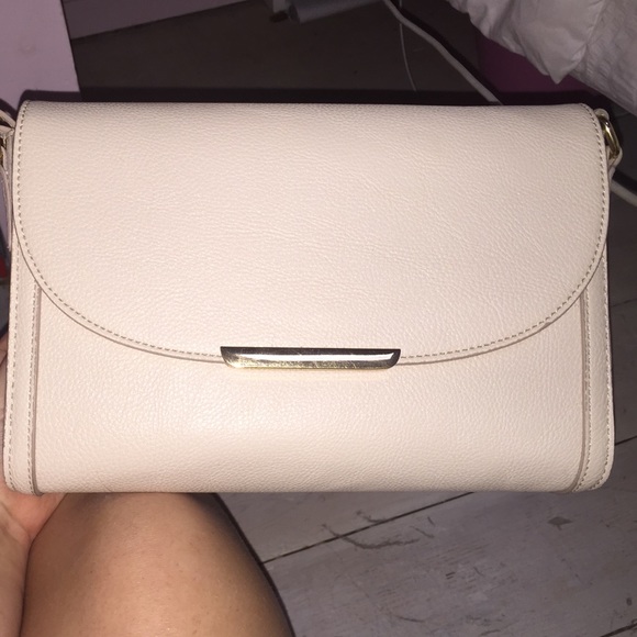 White purse