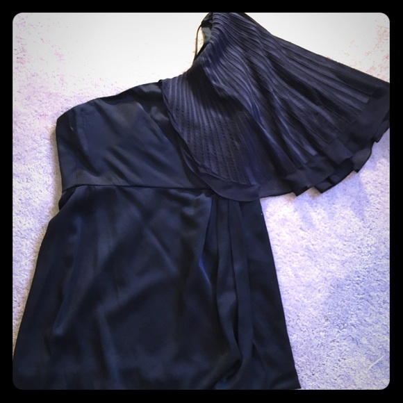 Cocktail dress with one shoulder dress