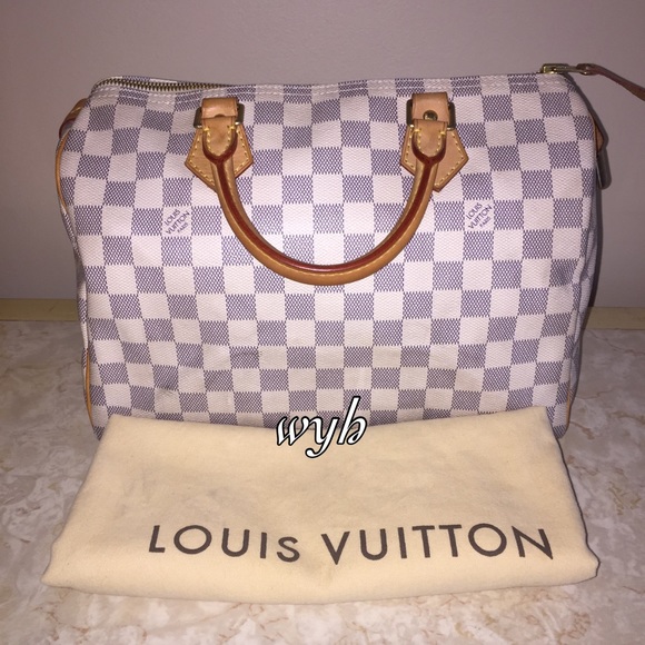 🚫SOLD🚫Authentic Louis Vuitton Damier Azur Speedy