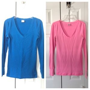 Pink Victoria's Secret shirts