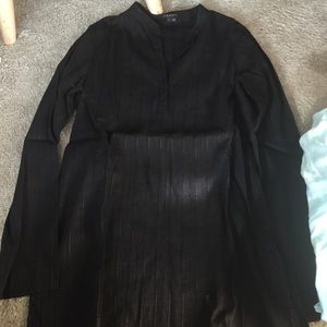 BLACK long sleeve Theory top