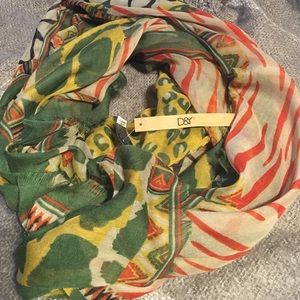 New D&Y Animal/Tribal Print Scarf