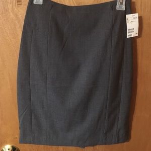 New H&M Gray Pencil Skirt