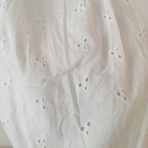 Strapless white dress - Picture 3 of 4