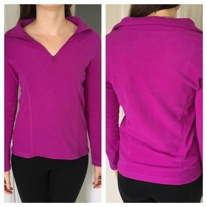 {Old Navy} Fleece 3/4 Zip-Up