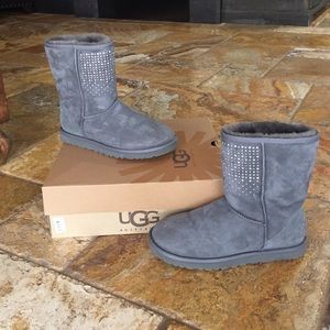 Sparkly Grey Uggs